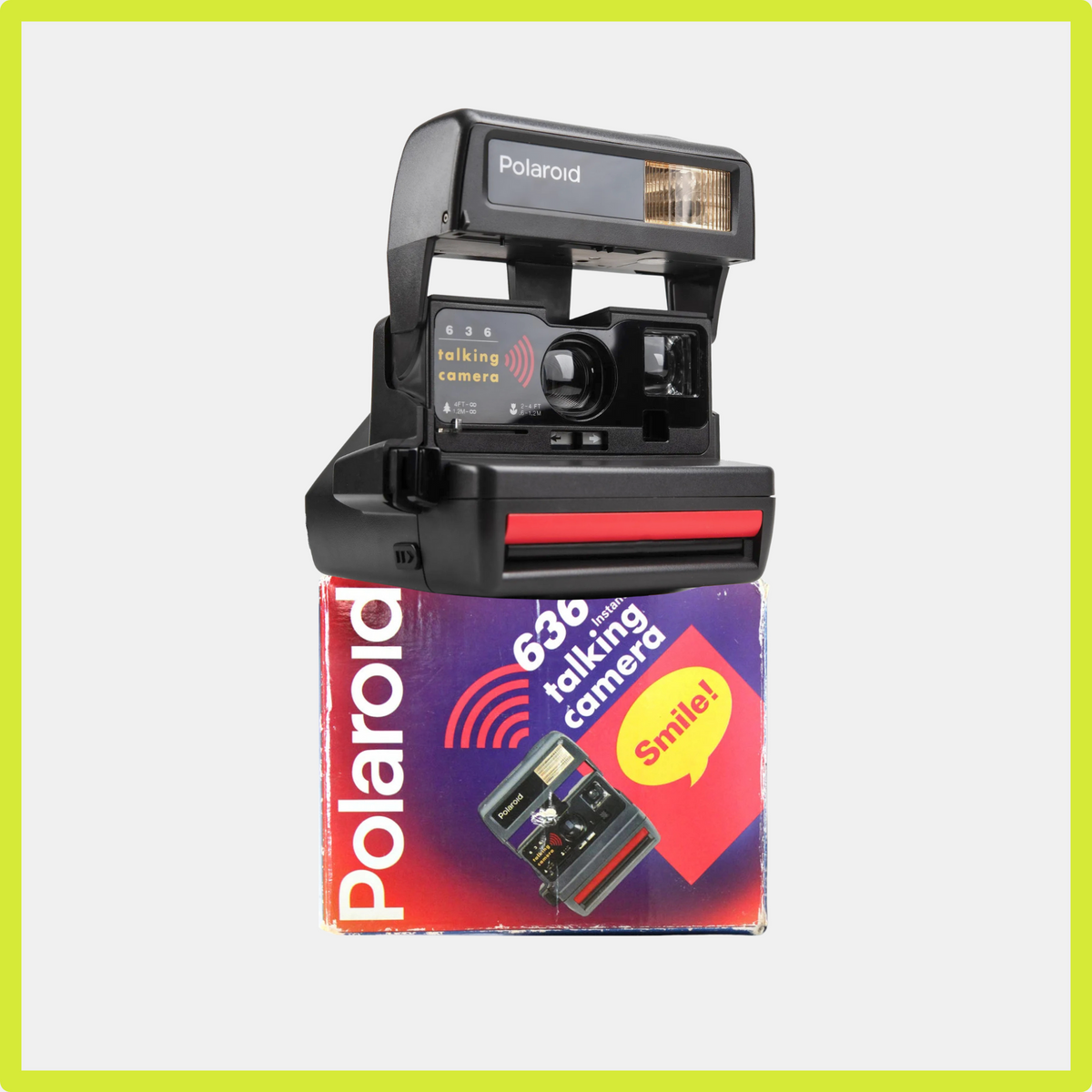 Камера моментальной печати Polaroid 636 Talking Camera reFresh 19407 фото