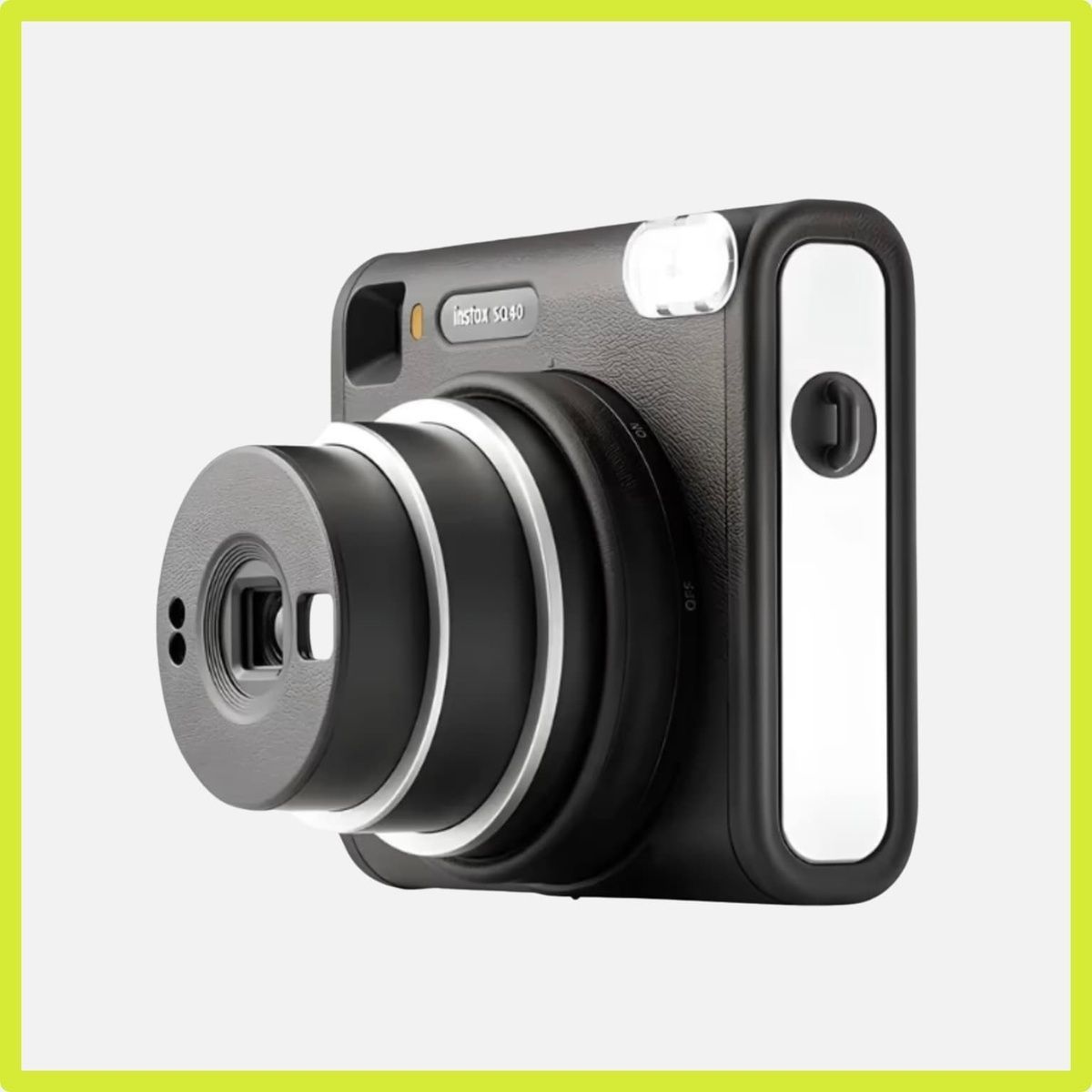 Фотокамера миттєвого друку Fujifilm INSTAX SQUARE SQ40 Black (16802802) 16802802 фото