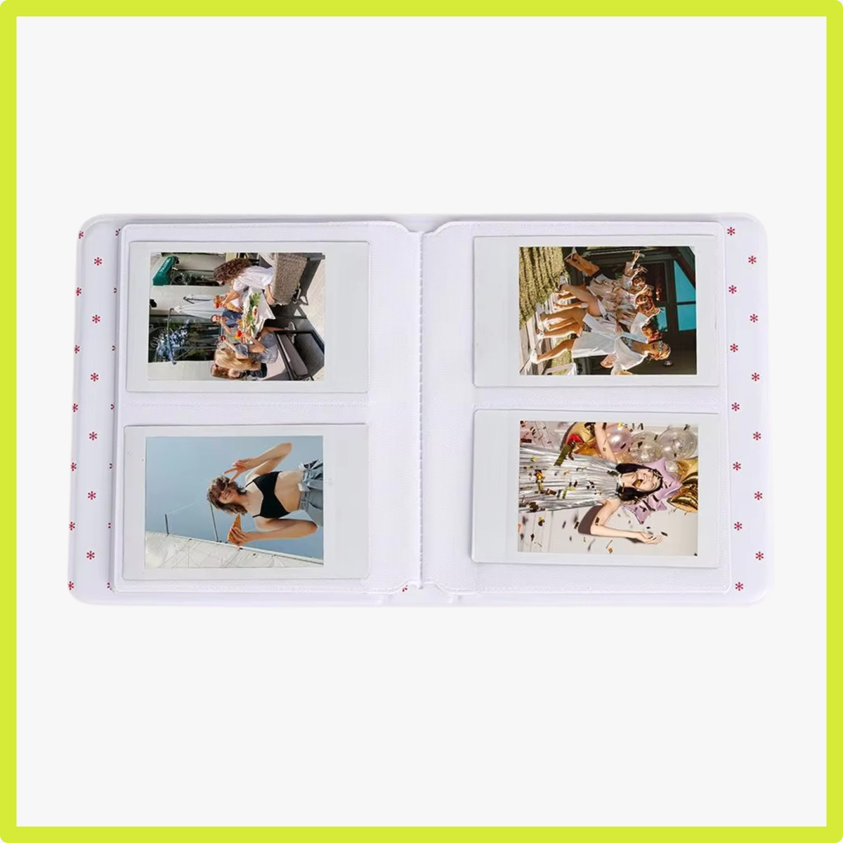 Фотоальбом для Fujifilm Instax Mini Green на 64 фотографий tkdp88p52-lv фото