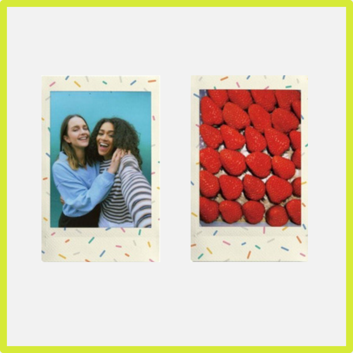 Касета Fujifilm Instax Mini Sprinkles для миттєвих фото (16838708) 16838708 фото