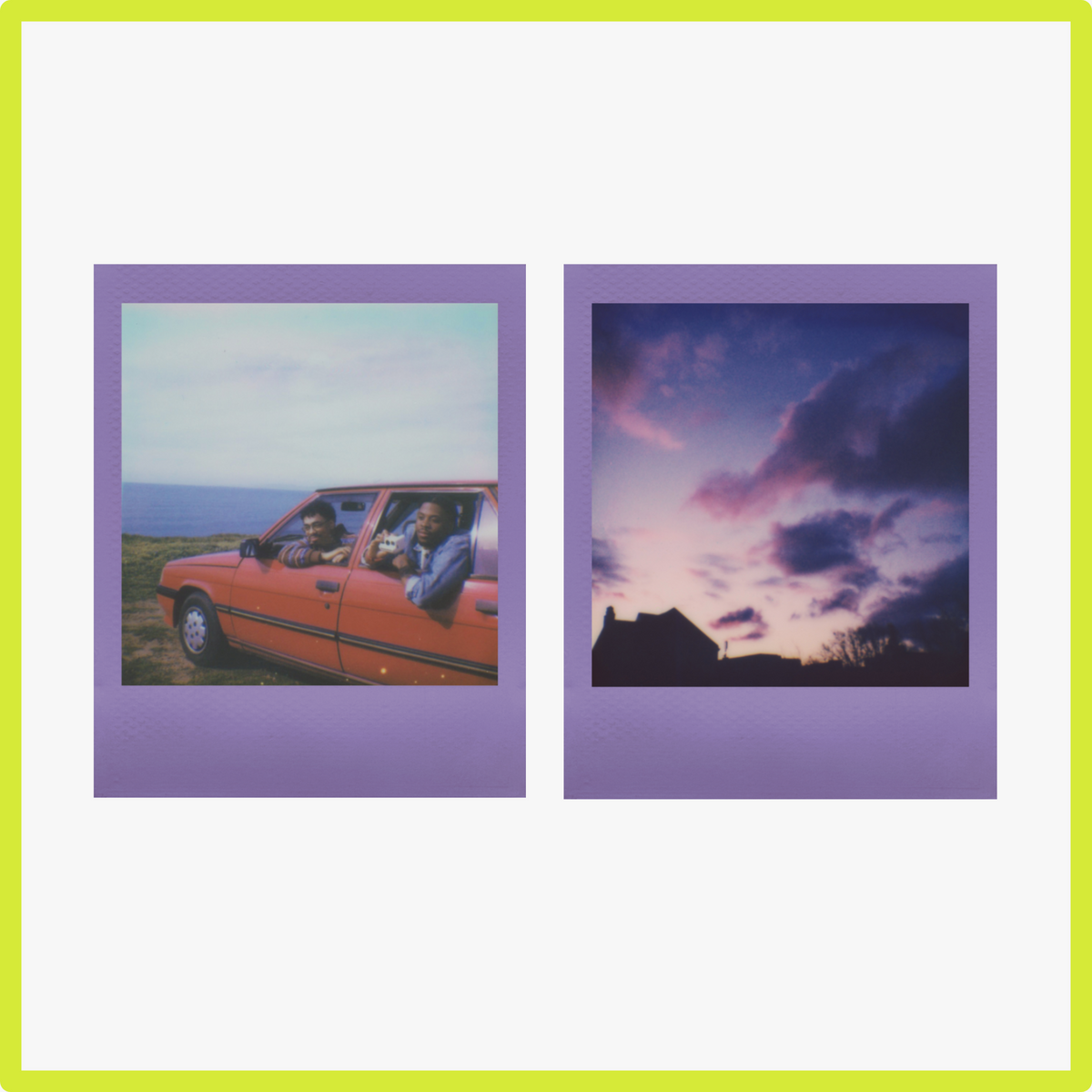 2 кассеты Polaroid Go Color Film Double Pack &ndash; Purple Haze Frame (6570) 6570 фото