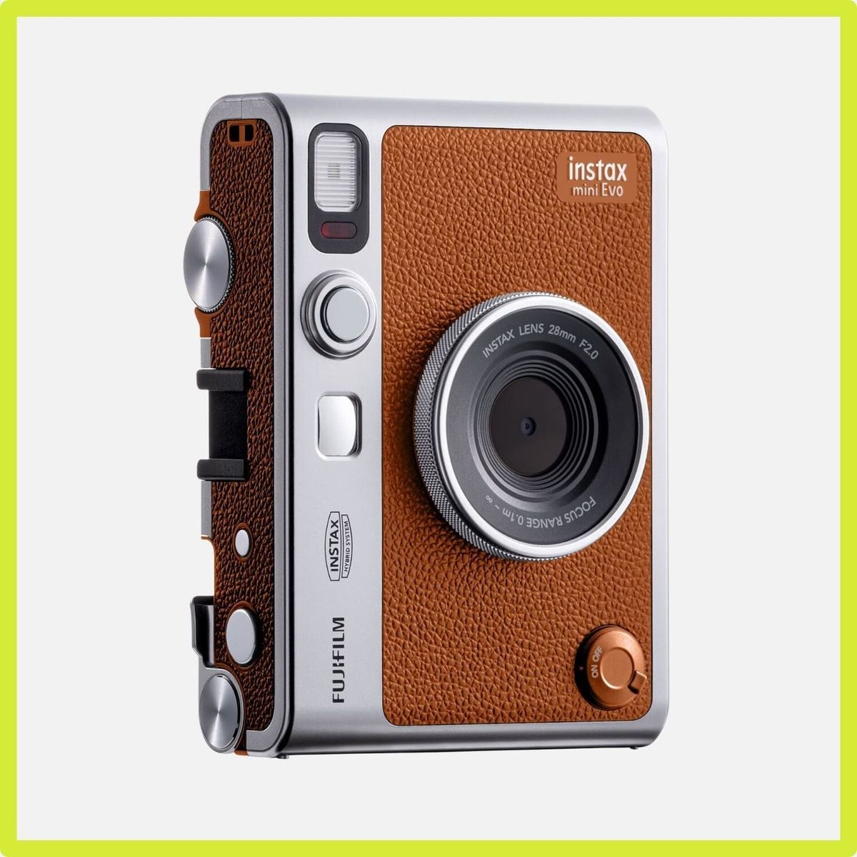 Фотокамера миттєвого друку Fujifilm Instax Mini EVO Brown (16812508) 16812508 фото