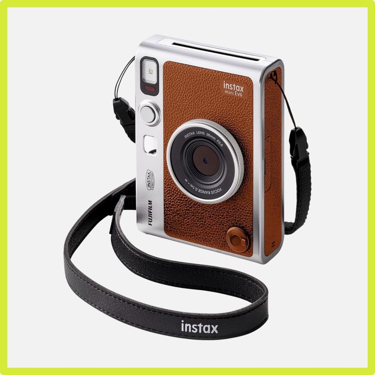 Фотокамера миттєвого друку Fujifilm Instax Mini EVO Brown (16812508) 16812508 фото