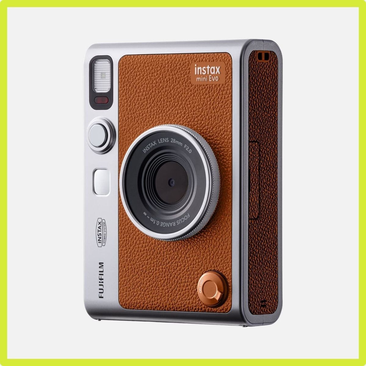 Фотокамера миттєвого друку Fujifilm Instax Mini EVO Brown (16812508) 16812508 фото