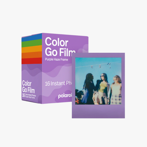 2 кассеты Polaroid Go Color Film Double Pack &ndash; Purple Haze Frame (6570) 6570 фото