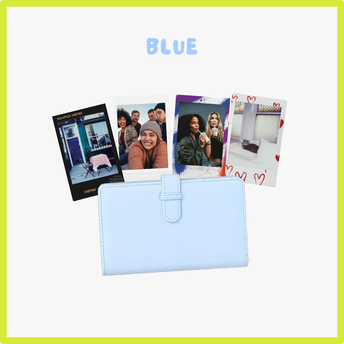 Фотоальбом для Fujifilm Instax Mini Blue на 108 фото 912978.04 фото