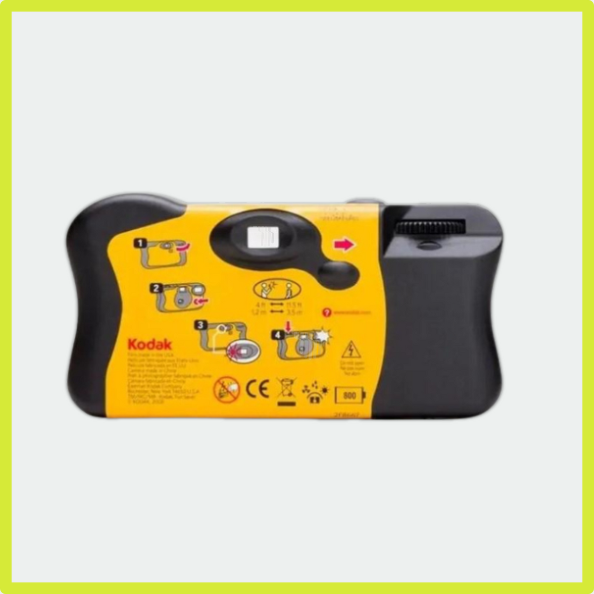 Kodak Fun Saver Max 800 (27 кадрів) Одноразова камера 5610000353 фото