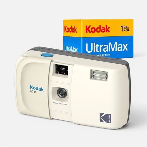 Фотоапарат Kodak EC35 Film Camera (Vanilla White) 138357 фото