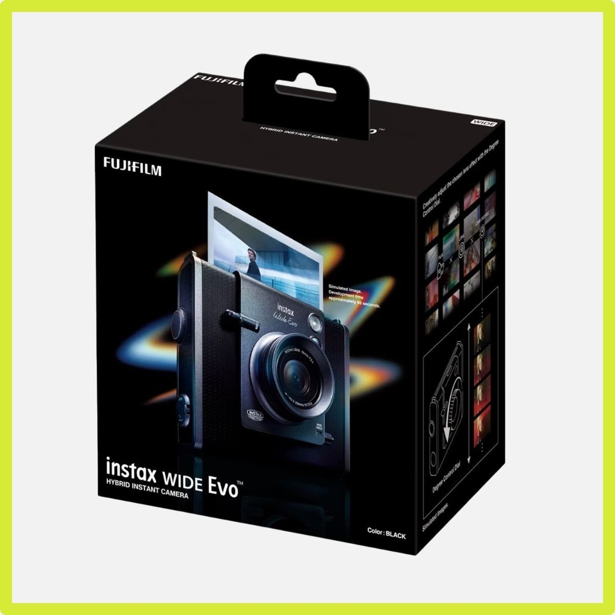 Фотокамера моментальной печати Fujifilm Instax Wide EVO BLACK (16840933) 16840933 фото