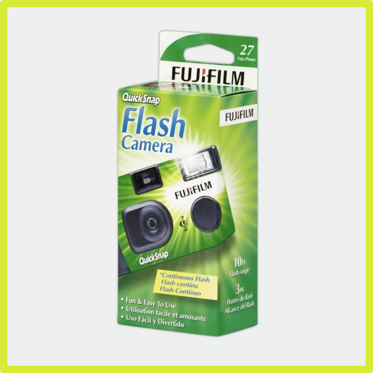 Fujifilm QuickSnap Flash 400 (27 кадров) Одноразовая камера 7033661 фото