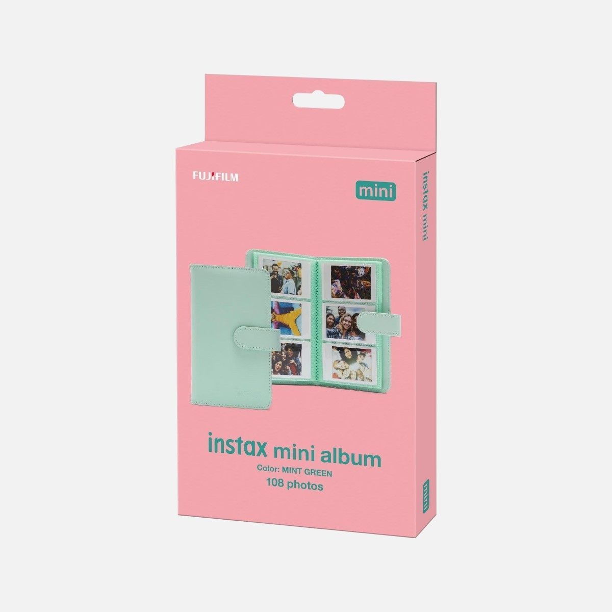 Подарочный набор №2 Fujifilm INSTAX Mini 12 + чехол + альбом + кассета на 10 кадров &mdash; Зеленый IM12-SET2-GRN фото
