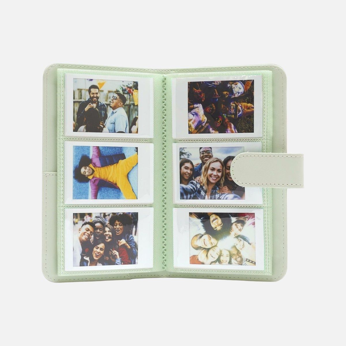 Подарочный набор №2 Fujifilm INSTAX Mini 12 + чехол + альбом + кассета на 10 кадров &mdash; Зеленый IM12-SET2-GRN фото