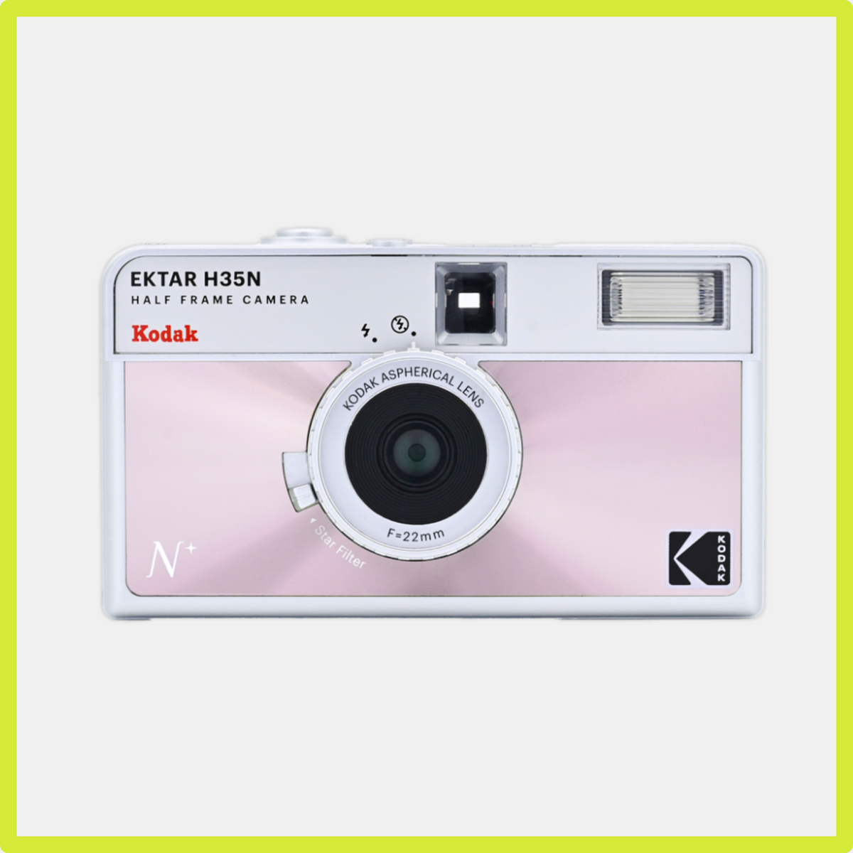 Фотоаппарат Kodak EKTAR H35N Half Frame Film ( Glazed Pink ) RK0306 фото