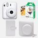 Подарочный набор №2 Fujifilm INSTAX Mini 12 + чехол + альбом + кассета на 10 кадров &mdash; Белый IM12-SET2-WHT фото 1