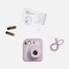 Подарочный набор №2 Fujifilm INSTAX Mini 12 + чехол + альбом + кассета на 10 кадров &mdash; Фиолетовый IM12-SET2-PUR фото 4