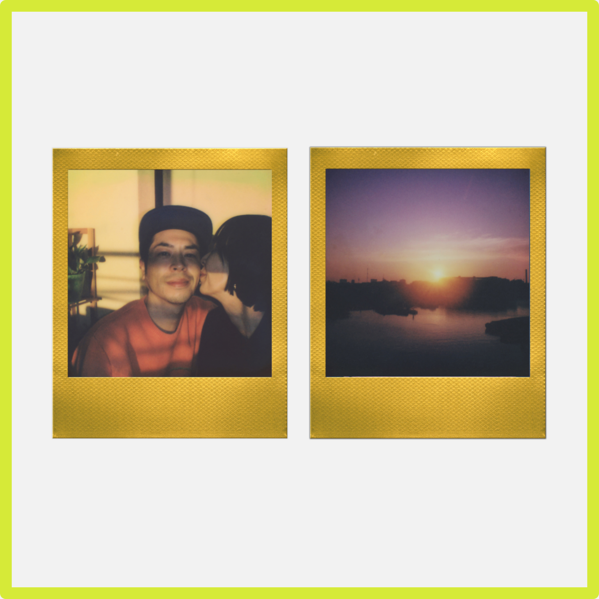2 касети Polaroid Go Color Film - Gold Frame (6588) 6588 фото