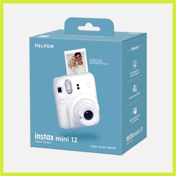 Фотокамера моментальной печати Fujifilm INSTAX MINI 12 Clay White (16806121) 16806274 фото
