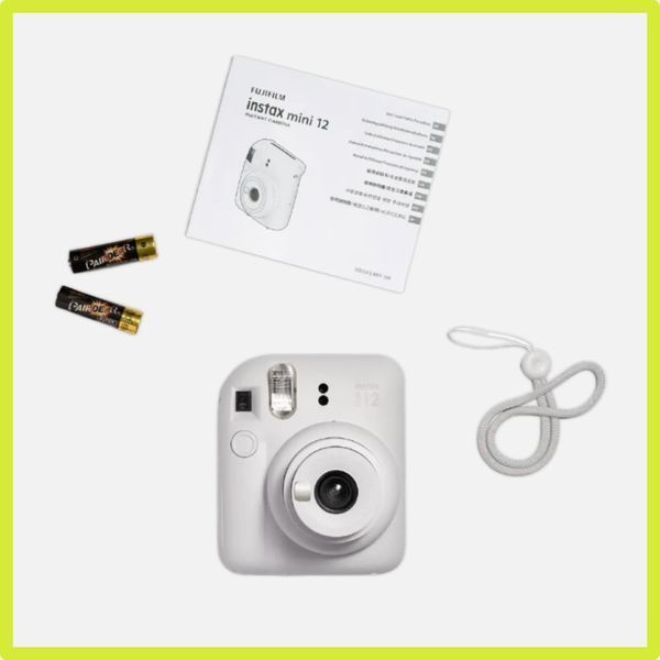 Фотокамера моментальной печати Fujifilm INSTAX MINI 12 Clay White (16806121) 16806274 фото