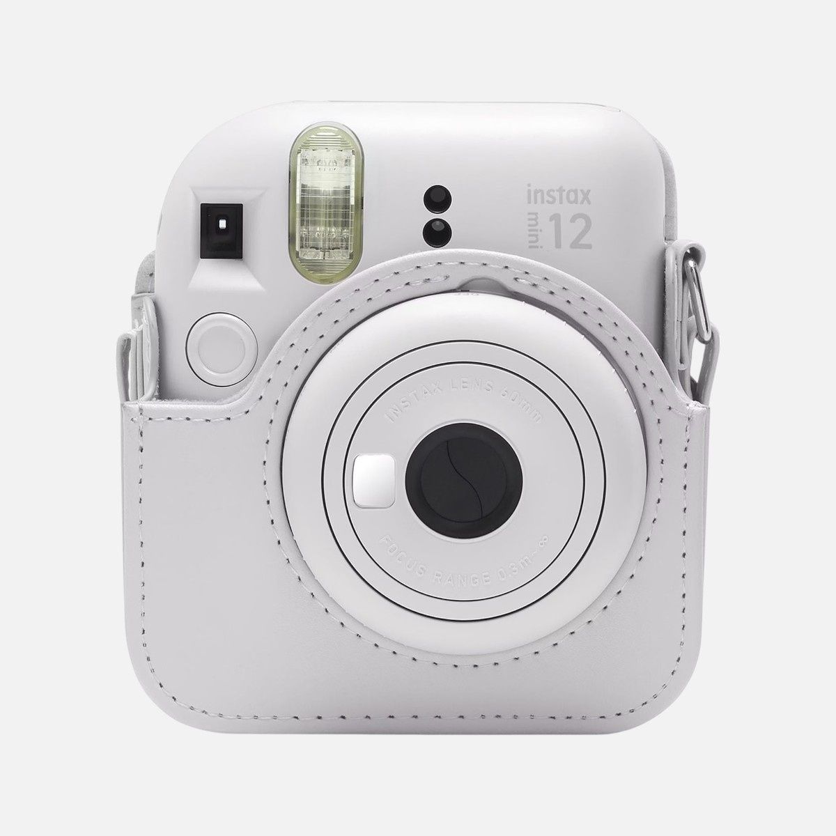 Подарочный набор №1 Fujifilm INSTAX Mini 12 + чехол + кассета на 10 кадров &mdash; Белый IM12-SET1-WHT фото