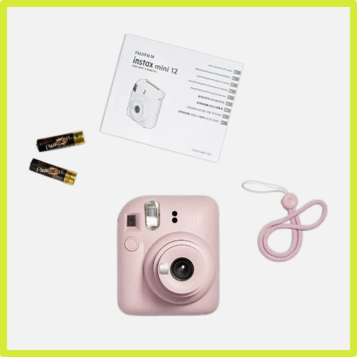 Фотокамера миттєвого друку Fujifilm INSTAX MINI 12 Blossom Pink (16806107) 16806107 фото