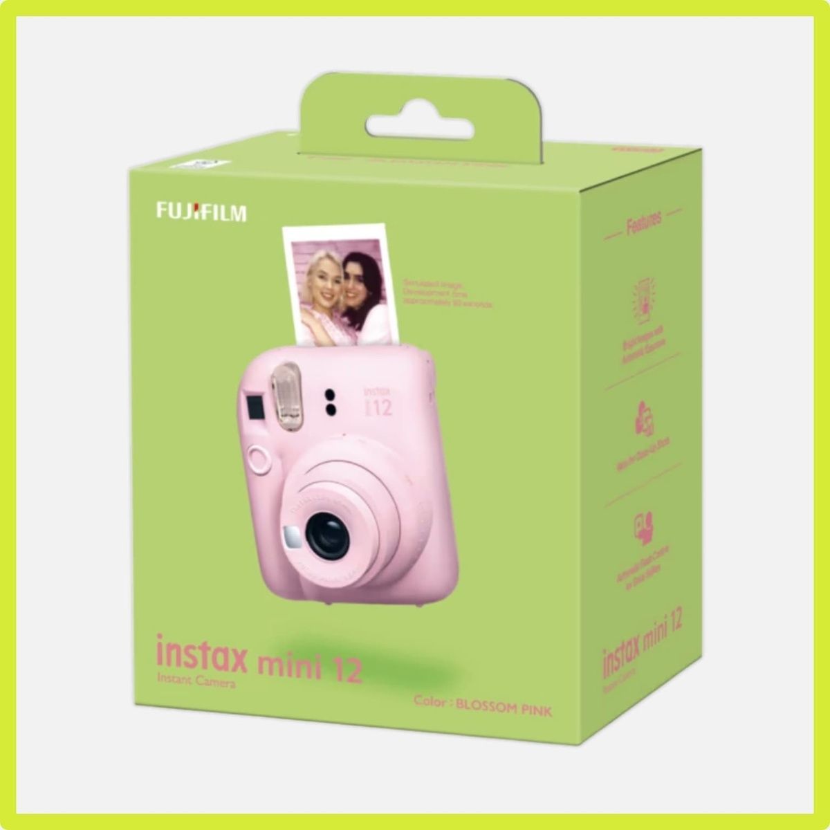 Фотокамера миттєвого друку Fujifilm INSTAX MINI 12 Blossom Pink (16806107) 16806107 фото