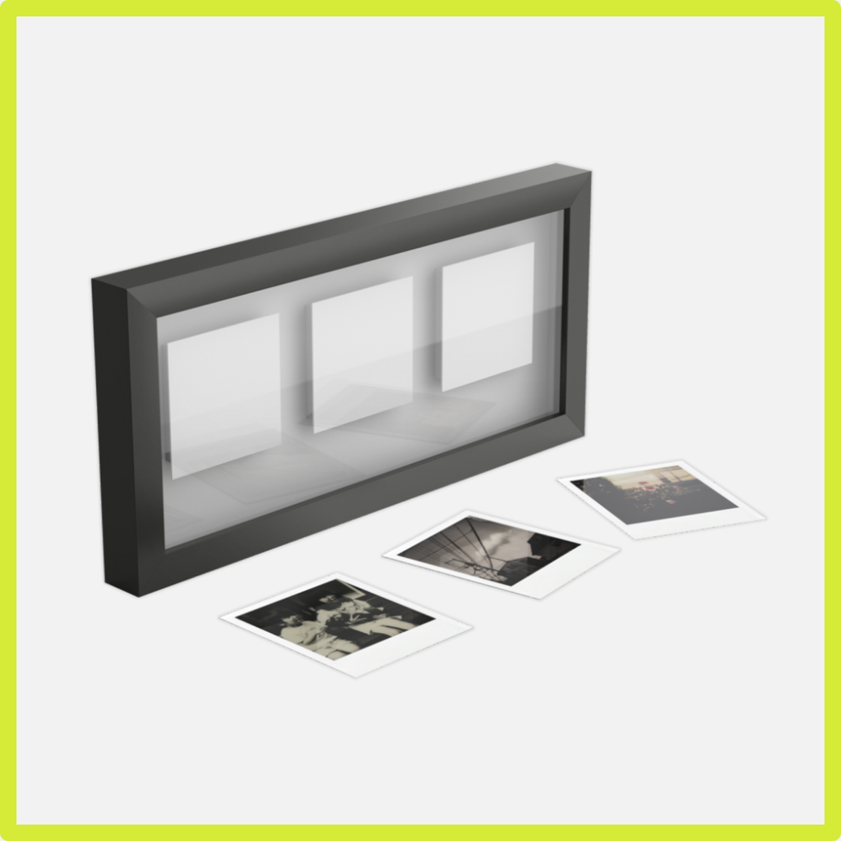 Тройная UV-защитная фоторамка Polaroid Triple (6363) 6363 фото