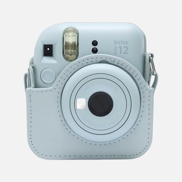 Подарунковий набір №3 для Fujifilm INSTAX Mini 12: чохол + альбом + касета на 10 кадрів &mdash; Блакитний IM12-SET3-BLU фото