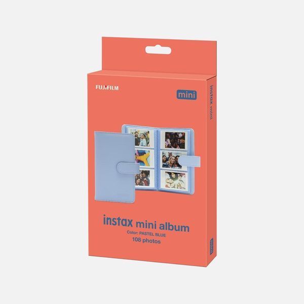 Подарунковий набір №3 для Fujifilm INSTAX Mini 12: чохол + альбом + касета на 10 кадрів &mdash; Блакитний IM12-SET3-BLU фото