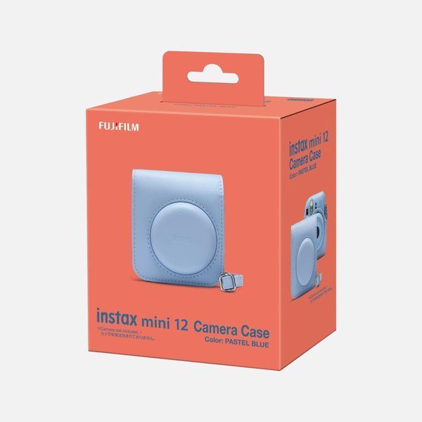 Подарунковий набір №3 для Fujifilm INSTAX Mini 12: чохол + альбом + касета на 10 кадрів &mdash; Блакитний IM12-SET3-BLU фото