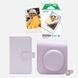 Подарунковий набір №3 для Fujifilm INSTAX Mini 12: чохол + альбом + касета на 10 кадрів &mdash; Фіолетовий IM12-SET3-PUR фото