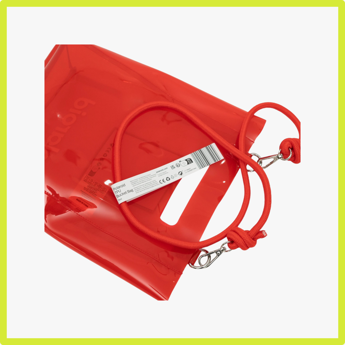 Сумка Polaroid Bucket Bag Red для камеры (6307) 6307 фото