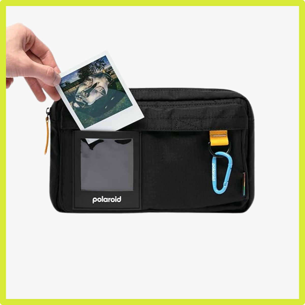 Сумка через плече Polaroid Ripstop Crossbody Bag Black (6304) 6304 фото