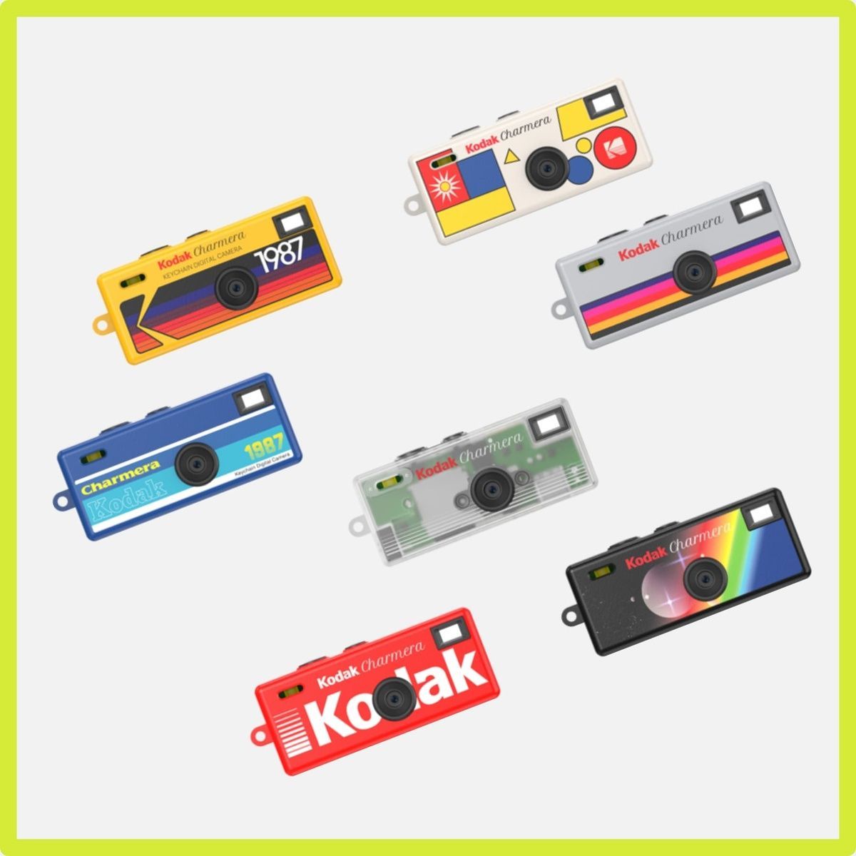 Фотоаппарат Kodak Charmera Keychain Digital Camera Blind Box RK0601 фото