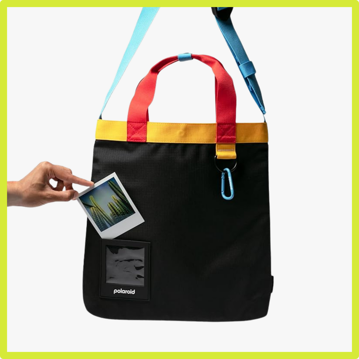 Сумка-тоут Polaroid Ripstop Tote Bag Black (6302) 6302 фото