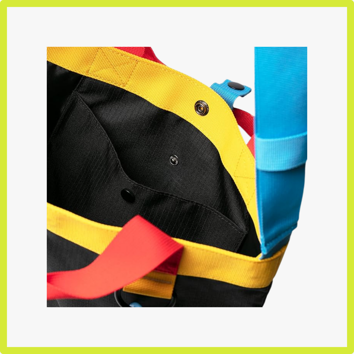 Сумка-тоут Polaroid Ripstop Tote Bag Black (6302) 6302 фото