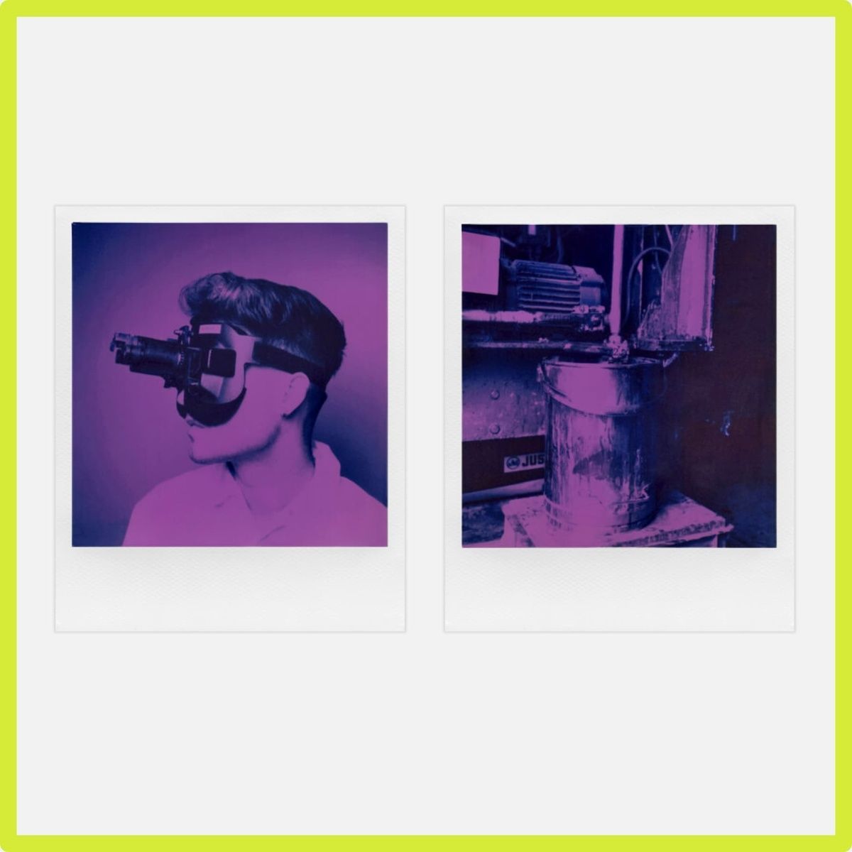 Кассета Polaroid Purple 600 Film &ndash; Reclaimed Series 6616 фото
