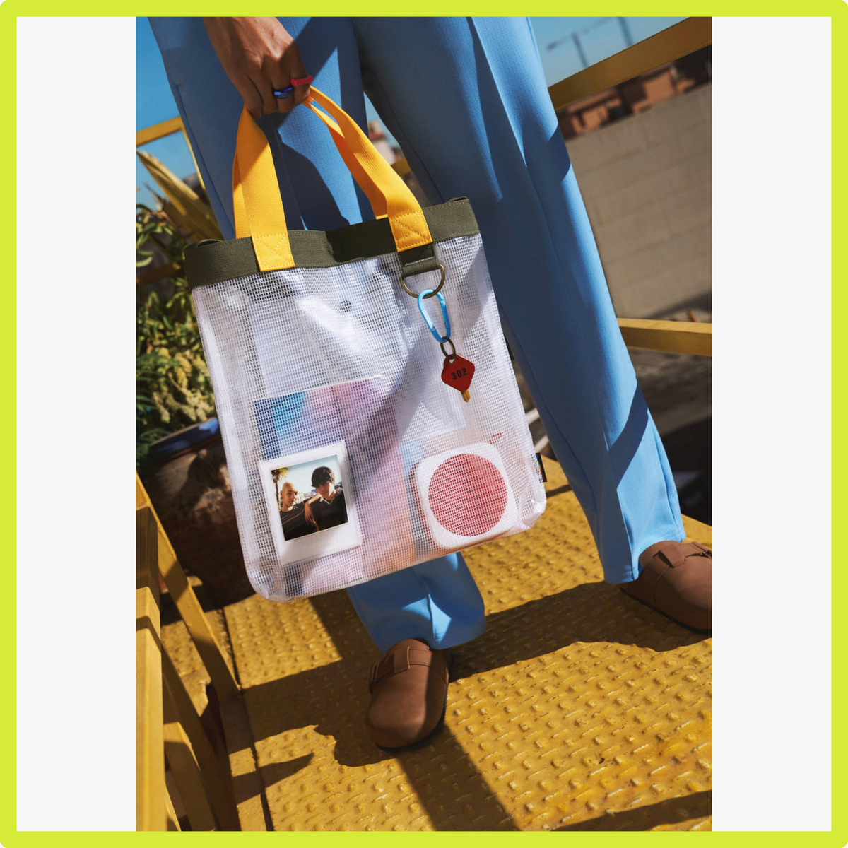 Сумка-тоут Polaroid Ripstop Tote Bag Clear (6303) 6303 фото
