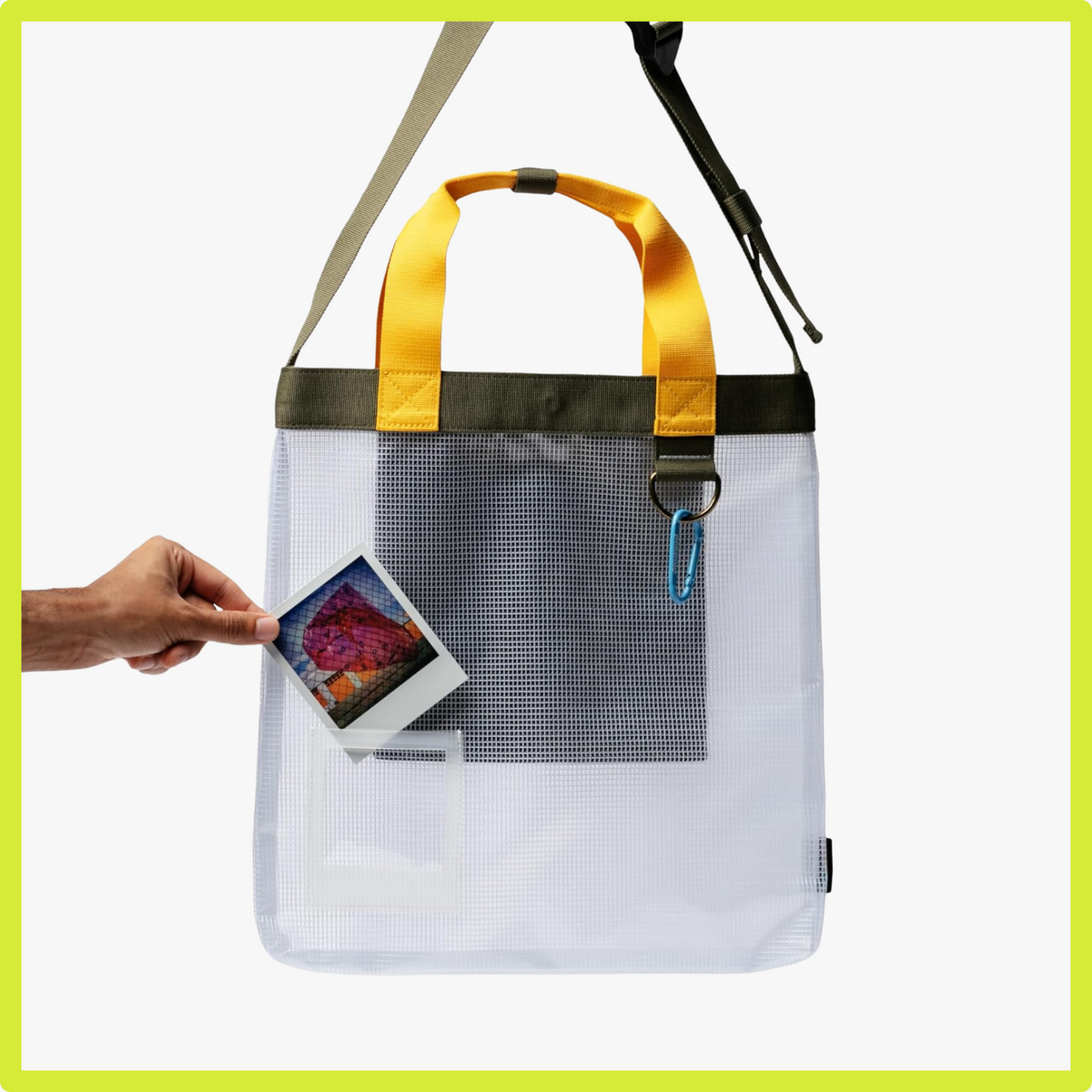 Сумка-тоут Polaroid Ripstop Tote Bag Clear (6303) 6303 фото