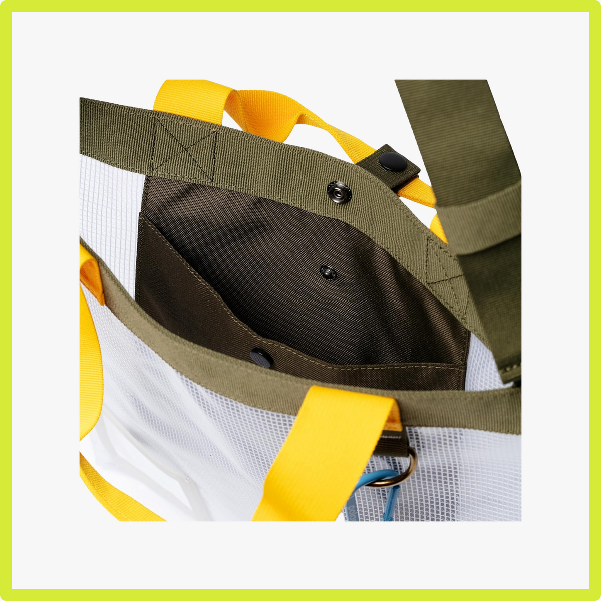 Сумка-тоут Polaroid Ripstop Tote Bag Clear (6303) 6303 фото