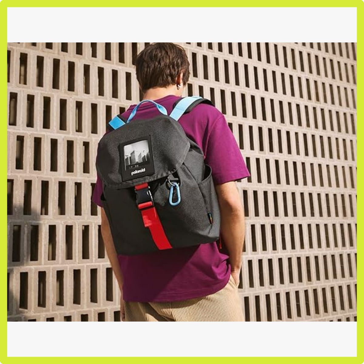 Рюкзак Polaroid Ripstop Backpack Black для камери (6300) 6300 фото