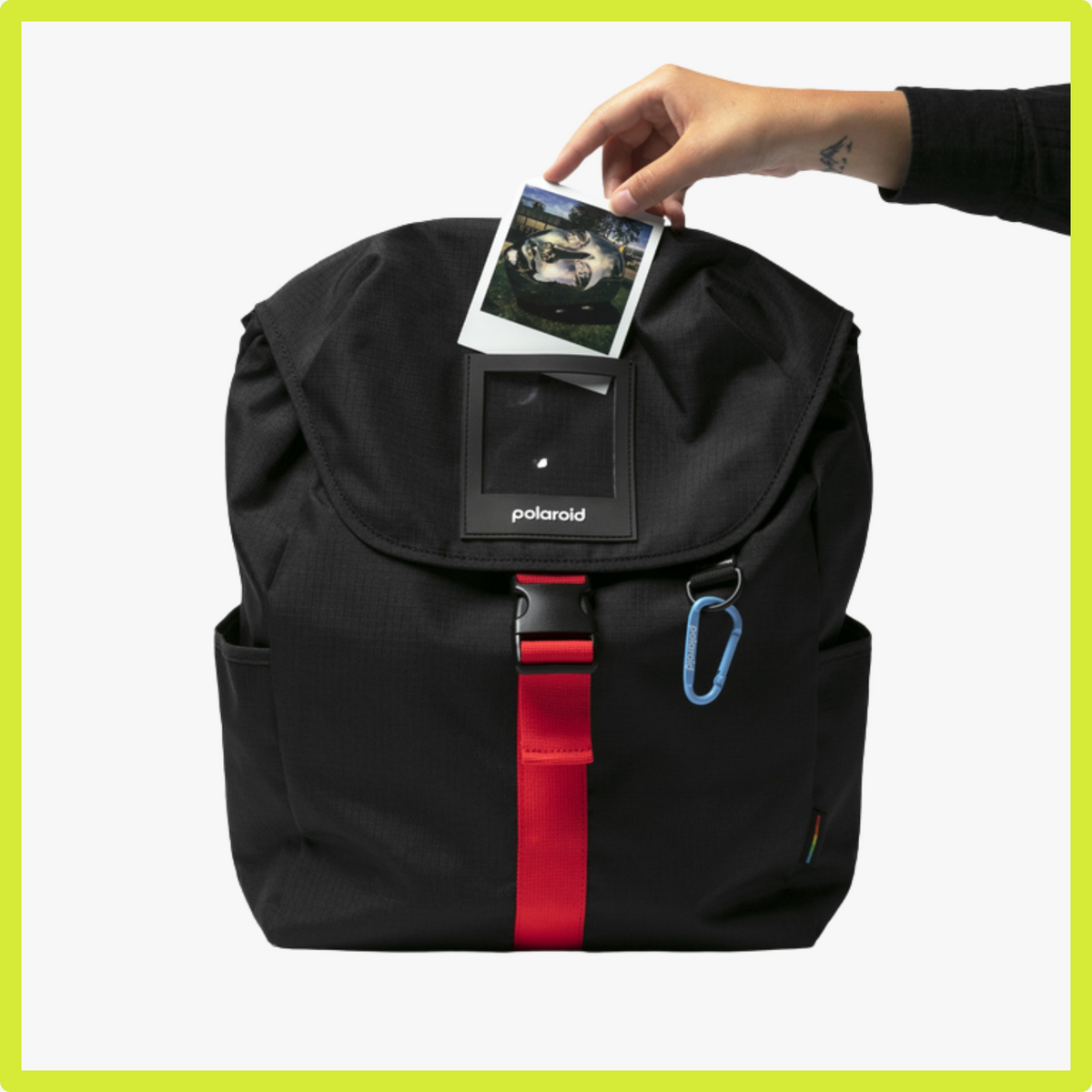 Рюкзак Polaroid Ripstop Backpack Black для камери (6300) 6300 фото