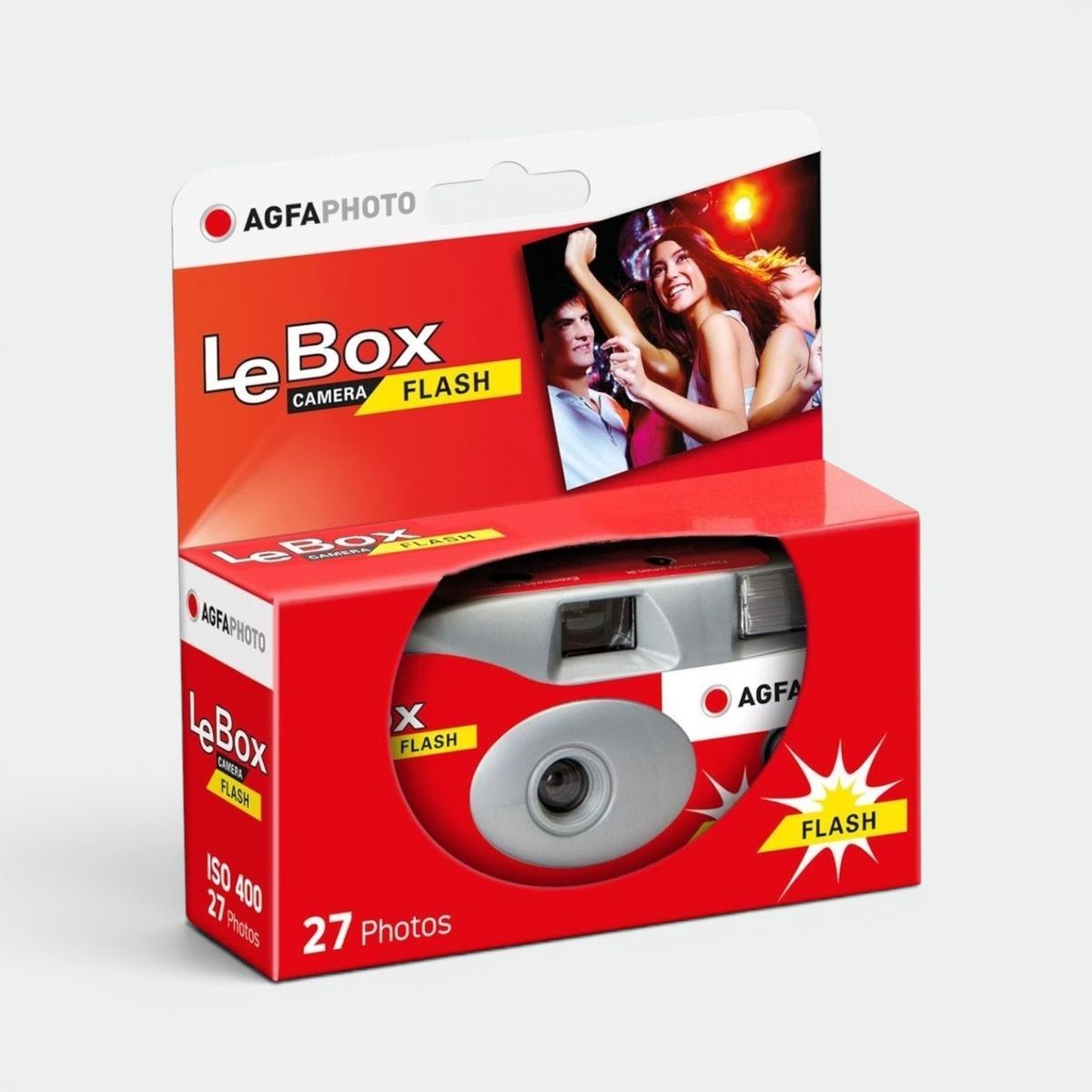 Agfaphoto LeBox 400 27 Flash (27 кадрів) Одноразова камера 110681 фото