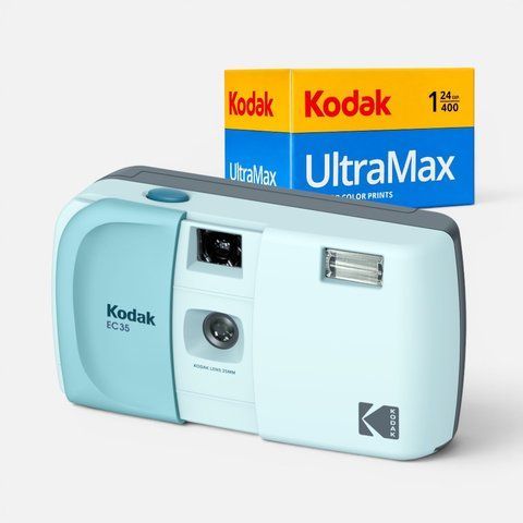 Фотоапарат Kodak EC35 Film Camera (Powder Blue) 138360 фото