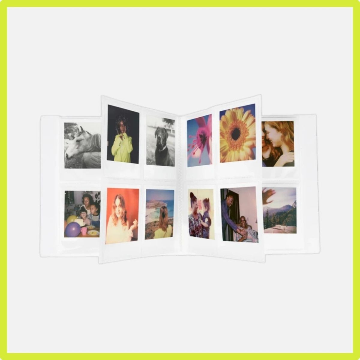 Великий фотоальбом Polaroid Photo Album Large White (6179) 6179 фото