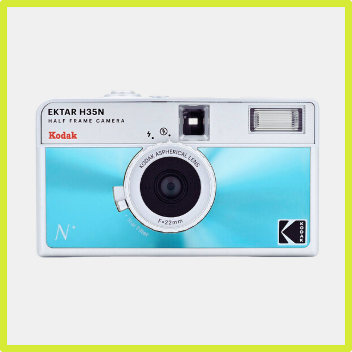 Фотоапарат Kodak EKTAR H35N Half Frame Film ( Glazed Blue ) RK0304 фото