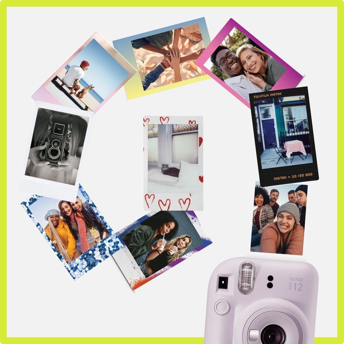 Фотокамера моментальной печати Fujifilm INSTAX MINI 12 Lilac Purple (16806133) 16806133 фото
