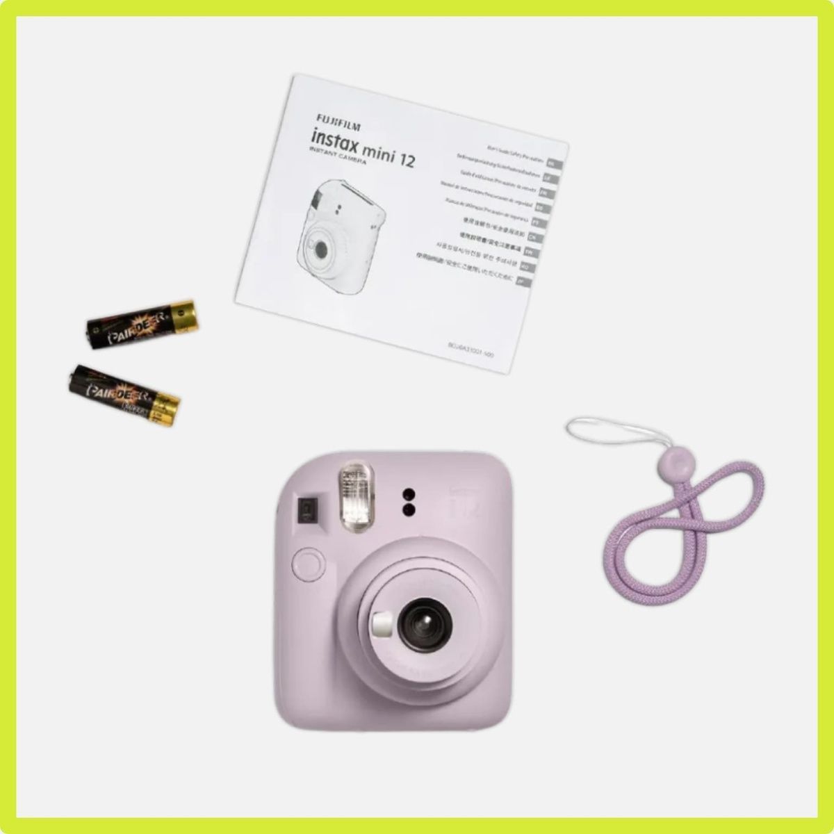 Фотокамера моментальной печати Fujifilm INSTAX MINI 12 Lilac Purple (16806133) 16806133 фото