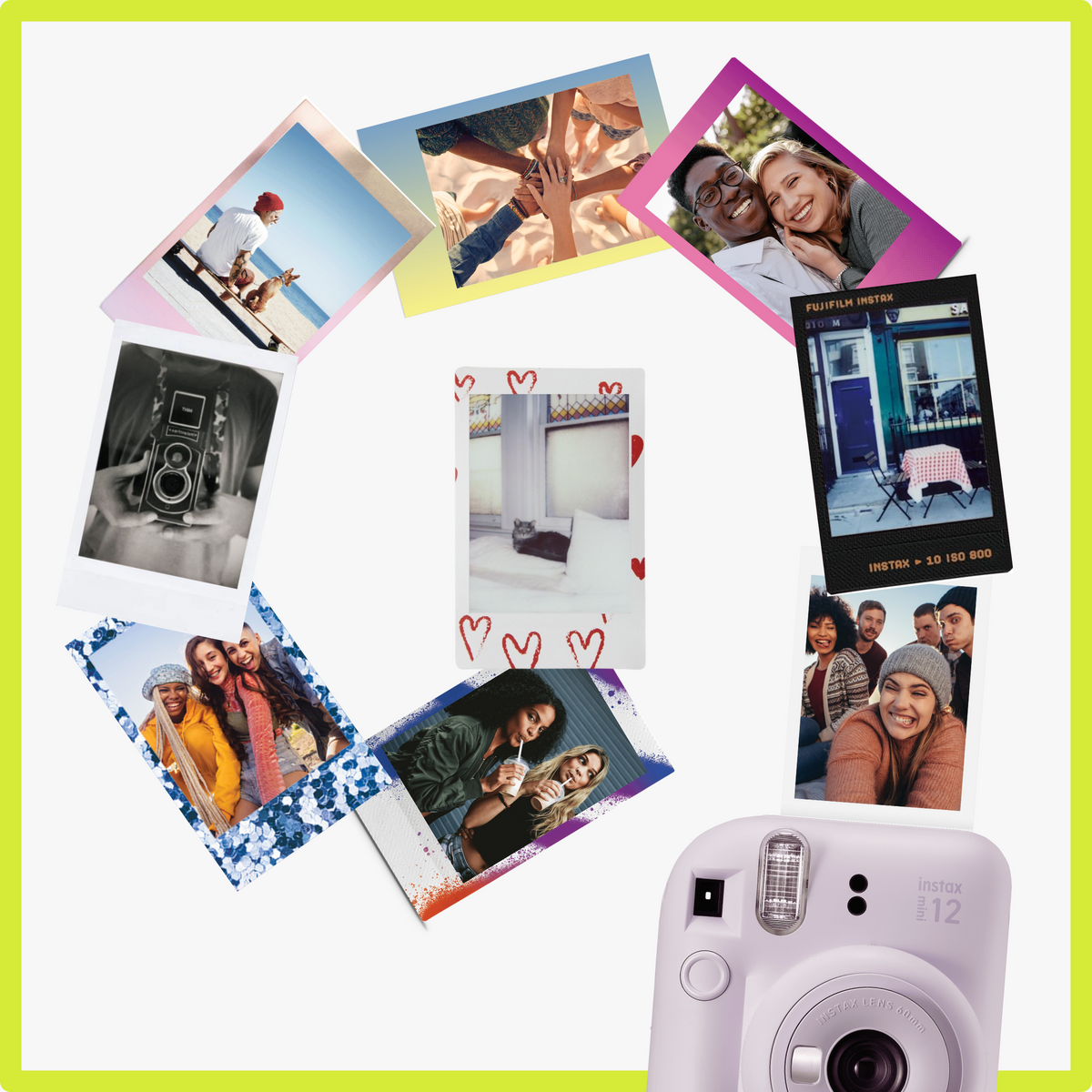 Касета Fujifilm Instax Mini Monochrome (16531958) 16531958 фото