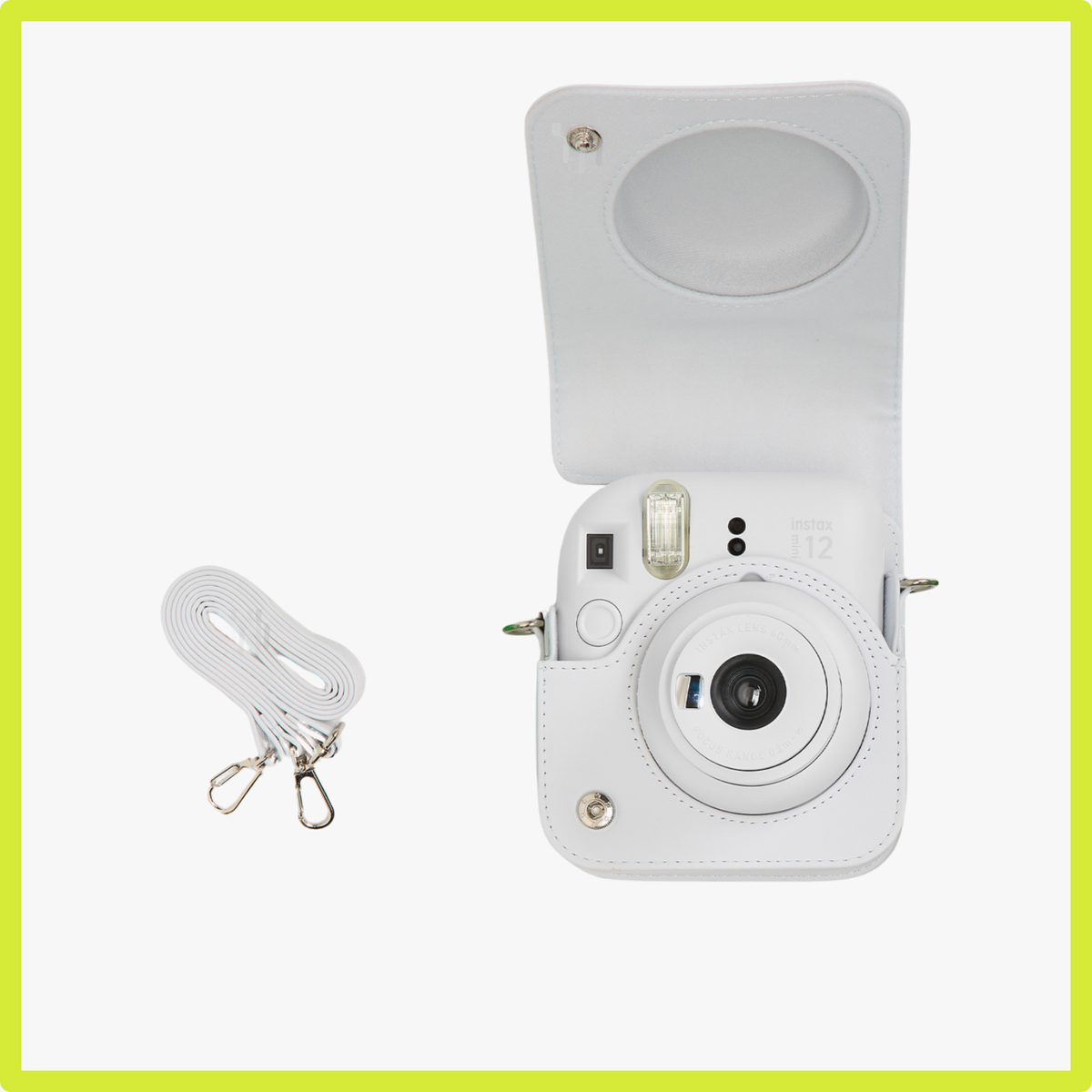 Чехол для Fujifilm Instax Mini 12 White 1441 фото