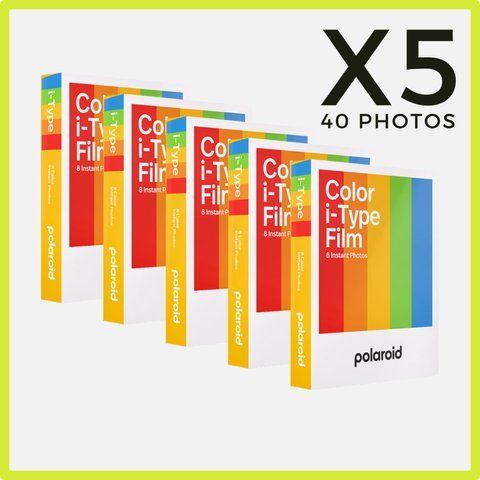 Polaroid i-Type film. Набір X 5. (6010) 6010 фото